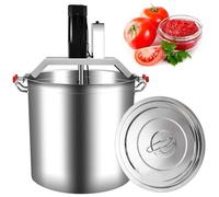 PtaTritious Mélangeur Alimentaire Automatique, 40L/80L/140L Commercial Automatic Mixer, Mélangeur Professionnel à 4 Lames, pour la Préparation de Confitures, Sauces, Assaisonnements pour Fondue,140L