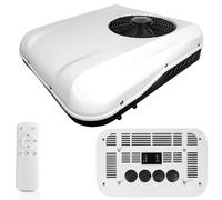 RV air conditioners, Climatiseur de Toit pour Camping-Cars, camions, fourgonnettes, tracteurs, Faible Bruit, réfrigération Efficace, balançoire à 360 degrés, télécommande,24V