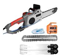 PtaTritious Tronçonneuse à béton, tronçonneuse portative 3800W, scie à chaîne diamantée électrique, Machine de découpe de Murs en béton, avec système Anti-poussière alimenté par Eau, puissante,48cm