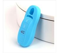 PTATT Étui en Silicone pour clé Intelligente de Voiture Coque de Protection du Support pour Porsche Cayenne Boxster 986 987 Panamera Macan Cayman 911 Porte-clés