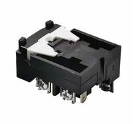 PTC Lot de 2 relais de démarrage QP3-15A-G1 pour compresseur de réfrigérateur Protection contre les surintensités et les surcharges Design compact en plastique noir