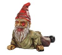 PTC Nain de Jardin Zombie Rampant dans Une Chemise Verte - Figurine décorative