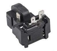 PTC Protecteur de démarreur pour compresseur de réfrigérateur QPS2B15MD3 Compatible avec les conceptions 1 broche et 3 broches prenant en charge un démarrage efficace du compresseur (1 broche)