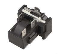 PTC QPS2-B15MD3 Protecteur de démarrage pour compresseur de réfrigérateur - 1 ou 3 broches, plastique + métal, noir (3 broches)