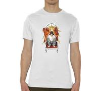 PTDDSWQ Death Note CharactersLaito Ryuk Kira Men's T Shirt White Manches Courtes(X-Large)