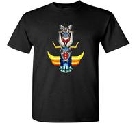 PTDDSWQ Men's Goldorak Mazinger Z Great Mazinger Grendizer T-Shirt and Apparel T Shirt Black Manches Courtes(Small)
