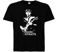 PTDDSWQ Men's New Dire-Straits-L Ogo T-Shirt Manches Courtes(3X-Large)