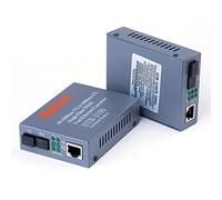 Ptdfjspt 1 Paire -3100 25Km SC 10/100M Convertisseur de Fibre Émetteur-Récepteur à Fibre Mode Prise UE