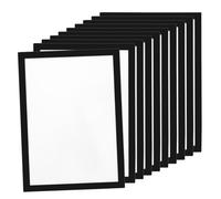 Ptdfjspt 10 Cadres d'art Magnétiques A4, Cadres Photo Magnétiques Auto-Adhésifs, Cadres de Peinture au Diamant, Cadre D'Affichage