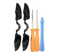 Ptdfjspt 2 x Remplacement Lb Rb Cle de Bouton de Pare-Choc+ Outils de Reparation de Tournevis T6 & T8 + Pied de Biche pour pour Controleur Elite