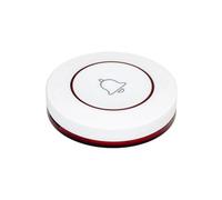 Ptdfjspt Bouton D'Appel Restaurant Pager 433 MHz Sonnette sans Bouton de Sonnette pour Système D'Alarme de Sécurité à Domicile Matériel Rouge