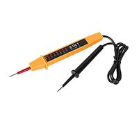 Ptdfjspt Huit en un Testeur de Tension AC DC 6-380V DéTecteur de Stylo ÉLectrique Automatique avec LumièRe LED pour Outil de Tension de Test D'ÉLectricien