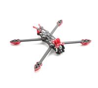 Ptdfjspt pour Mark4 7 Pouces FPV Cadre en Fibre de Empattement 295 mm Bras 5 mm Cadre Freestyle Longue Portée pour Drone de Course RC Quadcopter