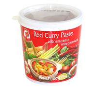Pte De Curry ROUGE, 400g (Import Thailande)