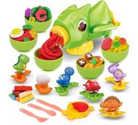 Pte Modeler Dinosaures - Jouet Cratif en Argile pour Enfants - Pack de 6 Ptes Modeler Colores vert couleurs m JEU DE PATE A MODELER