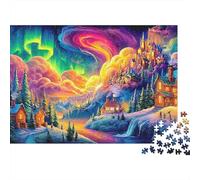 Ptérosaure Puzzles pour Adultes Fun 300 Piece De Belles Images Jeu Éduchatif, Décoration Maison, Jeu Intellectuel, Anti-Stress, Défi Stimulant (300pcs (40x28cm))
