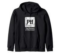 PTF The Element of Licenciement Tableau périodique Drôle Science Sweat à Capuche