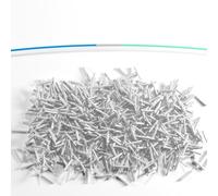 PTFE 600pcs pour connecteur de filament sunlu, filament d'imprimante 3D 1,75 mm,résistant à des températures élevées jusqu'à 240 ° C, machine de soudage de filament compatible avec PLA, PETG et ABS