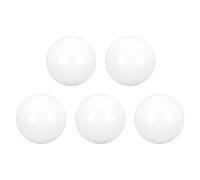 PTFE Ball, 22mm Diameter, Ground Finish, Membrane Pneumatic Pump White, 5pcs