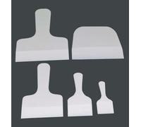 PTFE Scraper with Handle - Acid and Resistant Shovel for Versatile Applications(100x150mm)