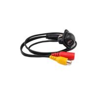 PTGTKZVZCM Arrière Caméra Grand Angle Caméra De Recul Haute Définition pour Voiture CVBS NTSC CCD Interface Chapeau De Paille Vision Nocturne Ligne De Trajectoire De Recul Voiture Caméra(A)