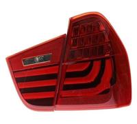 PTGZGFNPAM Feu Stop Pare-chocs Arrière Pour B&MW E90 2005-2012 325i 330i 330d Feu Arrière + Clignotant Dynamique + Marche + Frein Feux Style Voiture(2009-2012 red)