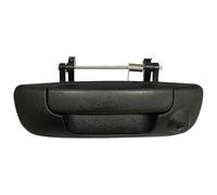 PTGZGFNPAM pour Dodge pour Ram 1500 2500 3500 2002-2008 Hayon Coffre Poignée Arrière Queue De Secours Porte Caméra De Vue Arrière Poignée Coffre Voiture Caméra Recul(Dynamic Trajectory)