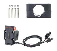 PTGZGFNPAM Support De Téléphone pour Moto pour B&enelli pour TRK702 pour TRK702X 2022-up Moto GPS Téléphone Support USB Chargeur Navigation Fixation(22mm - Base)