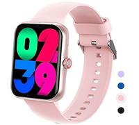 PTHTECHUS Fitness Tracker Montre Intelligente Sport pour Enfants avec Assistant Vocal d'appels Bluetooth, 100 Modes de Sport, Moniteur de Sommeil, Podomètre pour iOS Android