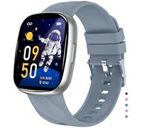 PTHTECHUS Fitness Tracker Montre pour Enfants, Montre Intelligente étanche IP67, 100 Modes de Sport, Jeux, Podomètre, Moniteur de Sommeil, Cadeau pour Filles Garçons Adolescents 6-12