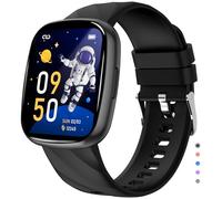 PTHTECHUS Fitness Tracker Montre pour Enfants, Montre Intelligente étanche IP67, 100 Modes de Sport, Jeux, Podomètre, Moniteur de Sommeil, Cadeau pour Filles Garçons Adolescents 6-12