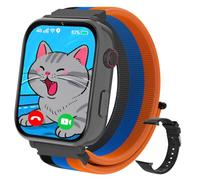 PTHTECHUS Montre Connectée Enfant GPS 4G, Smartwatch Téléphone pour Filles Garçons avec Appel SOS Podomètre Vidéo Mode Classe, Montre Cadeau pour Enfants 5-12 Ans (Noir)