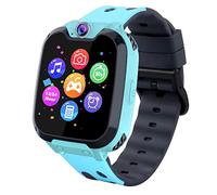 PTHTECHUS ® Montre Intelligente pour Enfant, avec Lecteur de Musique, vidéo, réveil, 16 Jeux, Autocollant, Appareil Photo, SOS, Cadeau pour garçons et Filles âgés de 4 à 14 Ans