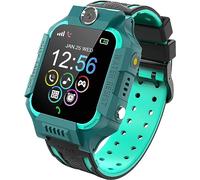 PTHTECHUS Montre Intelligente pour Enfants, Montre de Jeu avec Appareil Photo SOS Mode Silencieux Réveil Appels Lecteur de Musique Montre Connectée Enfant 4-12 Ans Fille Garçon Anniversaire Cadeau