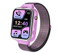 PTHTECHUS Montre Intelligente pour Enfants - Montre Enfant Garçon Fille, 14 Jeux, Musique, SOS, Téléphone, Alarme, Montre Connectée Enfant 4-12 Ys