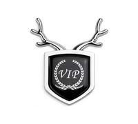 PTHUT Calcomanías metálicas 3D Con logotipo. Pegatinas autoadhesivas Para el maletero trasero Del coche, Para Jaguar S-Type X-Type XE XF XJ XK.,Silver