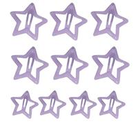PTILSERY Lot de 10 épingles à cheveux mignonnes pour femmes et enfants - Étoile - Accessoires de coiffure - Jolies épingles à cheveux Y2K pour filles