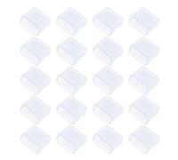 PTILSERY Lot de 20 embouts buccaux pour arbitres de sports de plein air - Sifflets transparents de rechange