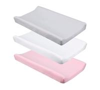 PTILSERY Lot de 3 matelas à langer respirants pour matelas à langer standard