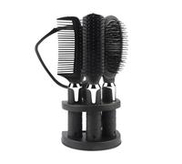 PTILSERY Lot de 4 peignes à cheveux - Brosse à friser - Peigne de coiffure - Brosse à cheveux démêlante pour femme