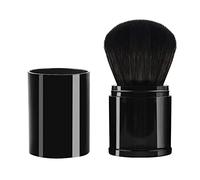 PTILSERY Pinceau de maquillage rétractable Kabuki, pinceau de voyage pour fard à joues, pinceau à poudre portable avec couvercle pour bronzer, polissage, surligneur