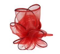 PTILSERY Serre-tête style garçonne vintage avec plumes noires et fleur et épingle à cheveux pour diverses occasions