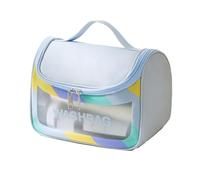 PTILSERY Trousse de maquillage de voyage étanche, trousse de toilette en cuir PU, organiseurs de maquillage grande capacité