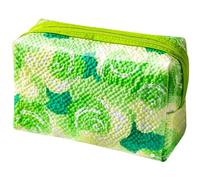 PTILSERY Trousse de toilette étanche de grande capacité - Trousse de maquillage de voyage - Imprimé floral - Organisateur de cosmétiques pour femmes et filles