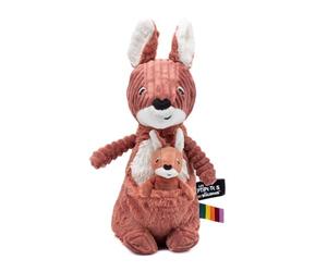 PTIPOTOS by DEGLINGOS - ALLEZOU Kangourou MAMAN/BEBE-33CM - Terracotta