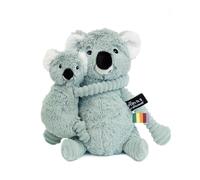 PTIPOTOS BY LES DEGLINGOS - TRANKILOU LE KOALA MAMAN/BEBE - PELUCHE 2 EN 1 TOUTE DOUCE - IDEAL CADEAU NAISSANCE ANNIVERSAIRE NOEL - 29CM - MENTHE