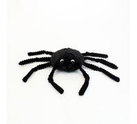 Peluche L'araignée Noire Ricominfou Les Ptipotos - Les Déglingos