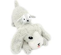 Ptipotos - Maman et bebe chien - gris clair Bleu G