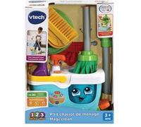 VTech 1, 2, 3, imite moi P'TIT CHARIOT DE MÉNAGE MAGI'CLEAN