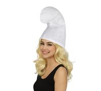 Déguisement Schtroumpf - Bonnet Blanc En Feutrine - Enfant Multicolore